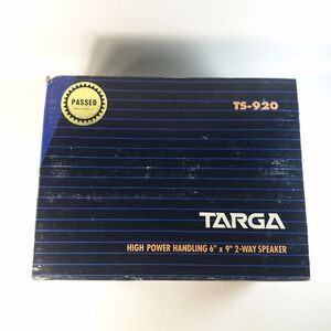 Vintage NOS Targa TS-9200 6x9 160W 2-Way Speakers Original Box Old School Audio